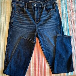 American Eagle size 14, regular, high-rise jeggings.